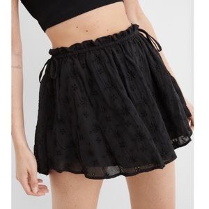 Aerie Side Ties mini skirt